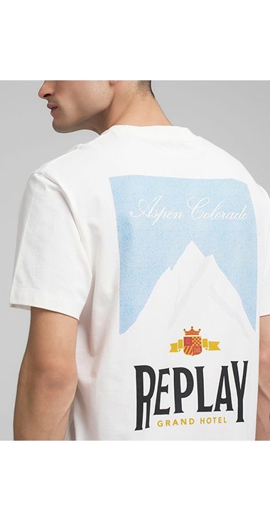 リラックスフィット ヘビーコットンジャージーCOOL ASPEN Tシャツ 詳細画像 ホワイト 6